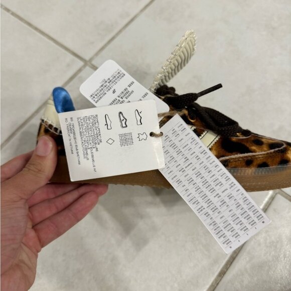 Adidas Brown Leopard Sneakers - Picture 2 of 8